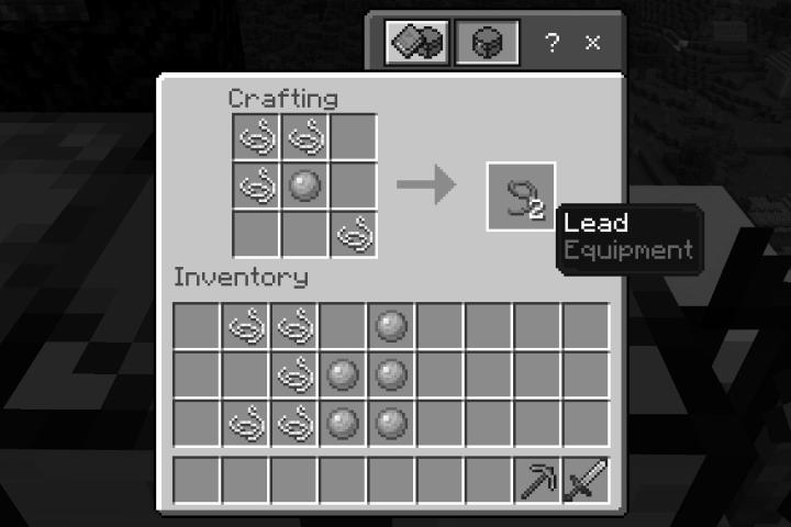 How to Make Leads in Minecraft by Crafting image 3
